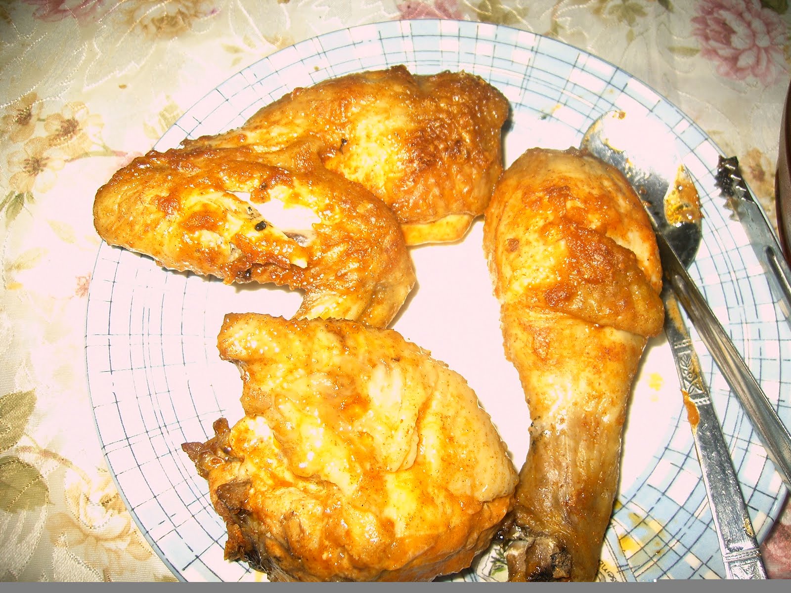 RIZWAN TERRITORY: Ayam tandoori dan udang masak blackpepper.