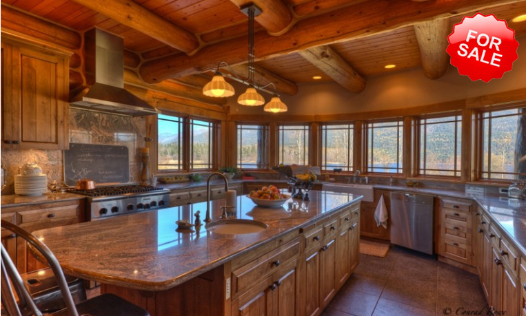 Log Home Kitchens