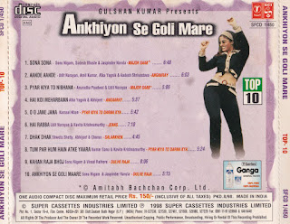 Ankhiyon Se Goli Mare [FLAC - 1998] {T-Series-SFCD-1-450}