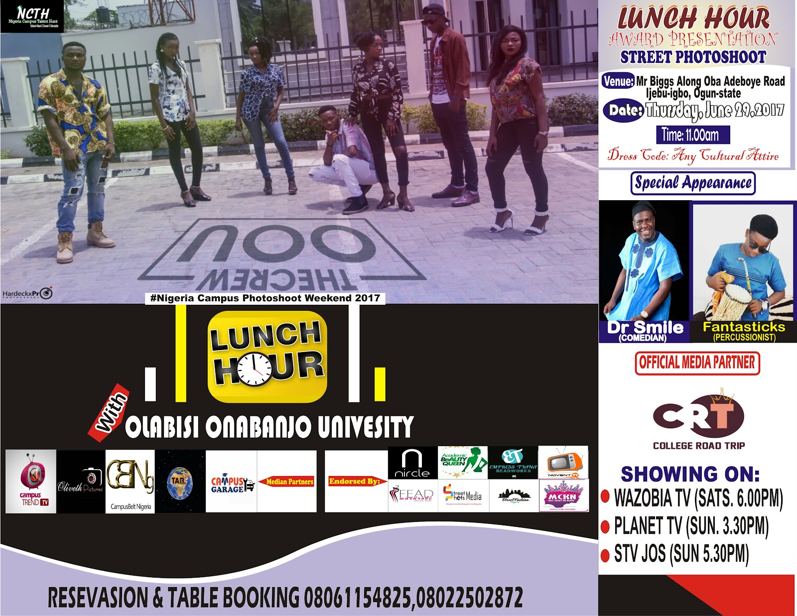 Nigeria Campus Photoshoot Weekend 2017