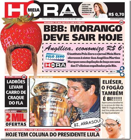 Morango-jornal