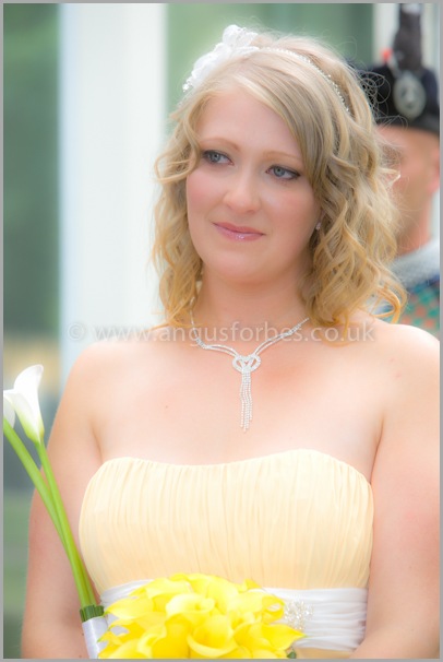 Bridesmaid wedding photography dundee