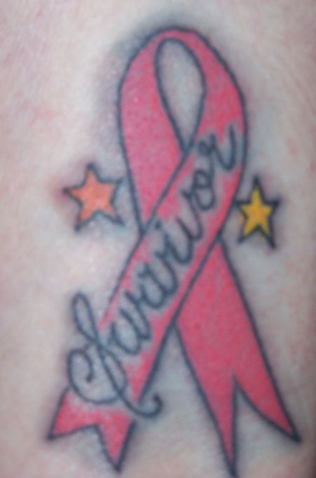 Colon Cancer Ribbon Tattoos