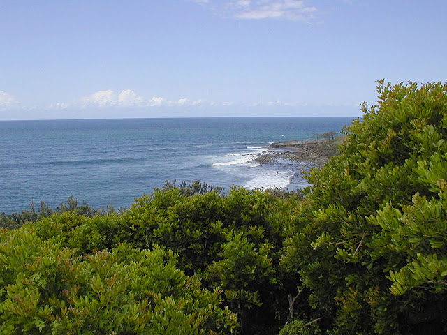 Coast near Yamba, New South Wales, Australia. Photo by Loire Valley Time Travel.