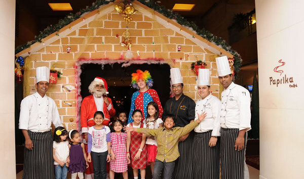 Jyothika Diya  Gingerbread Chalet Courtyard Marriott Chennai event pictures