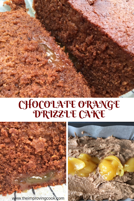 Chocolate Orange Drizzle Cake