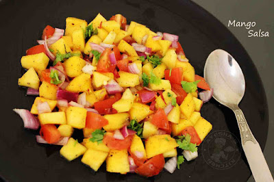 dipping mango salsa mango recipe dipping side dish salads sauces 