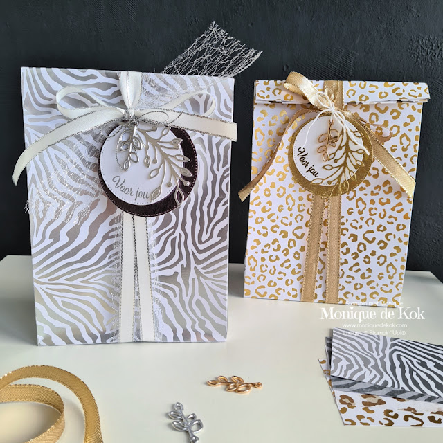 cadeauverpakking, gift packaging, cadeau, like an animal, stampin up, stampin met monique