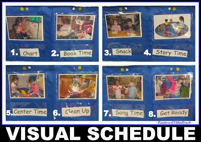 Preschool Classroom Visual Schedule