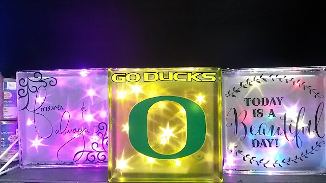 Glass Twinkle Blocks @craftsavy #craftwarehouse #goducks