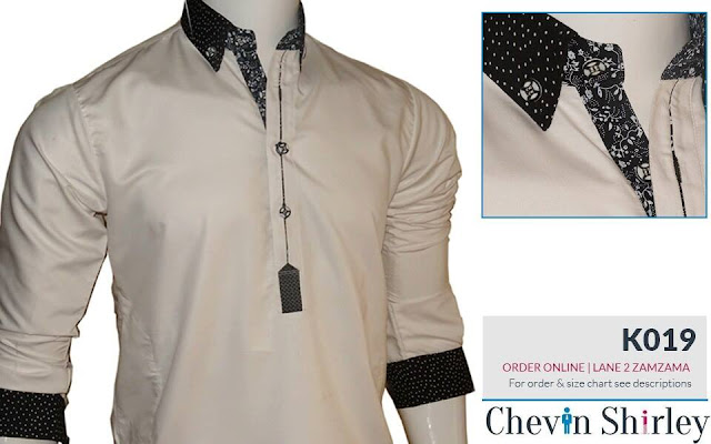 Chevin Shirley - Male Shalwar Kameez Designs 2016