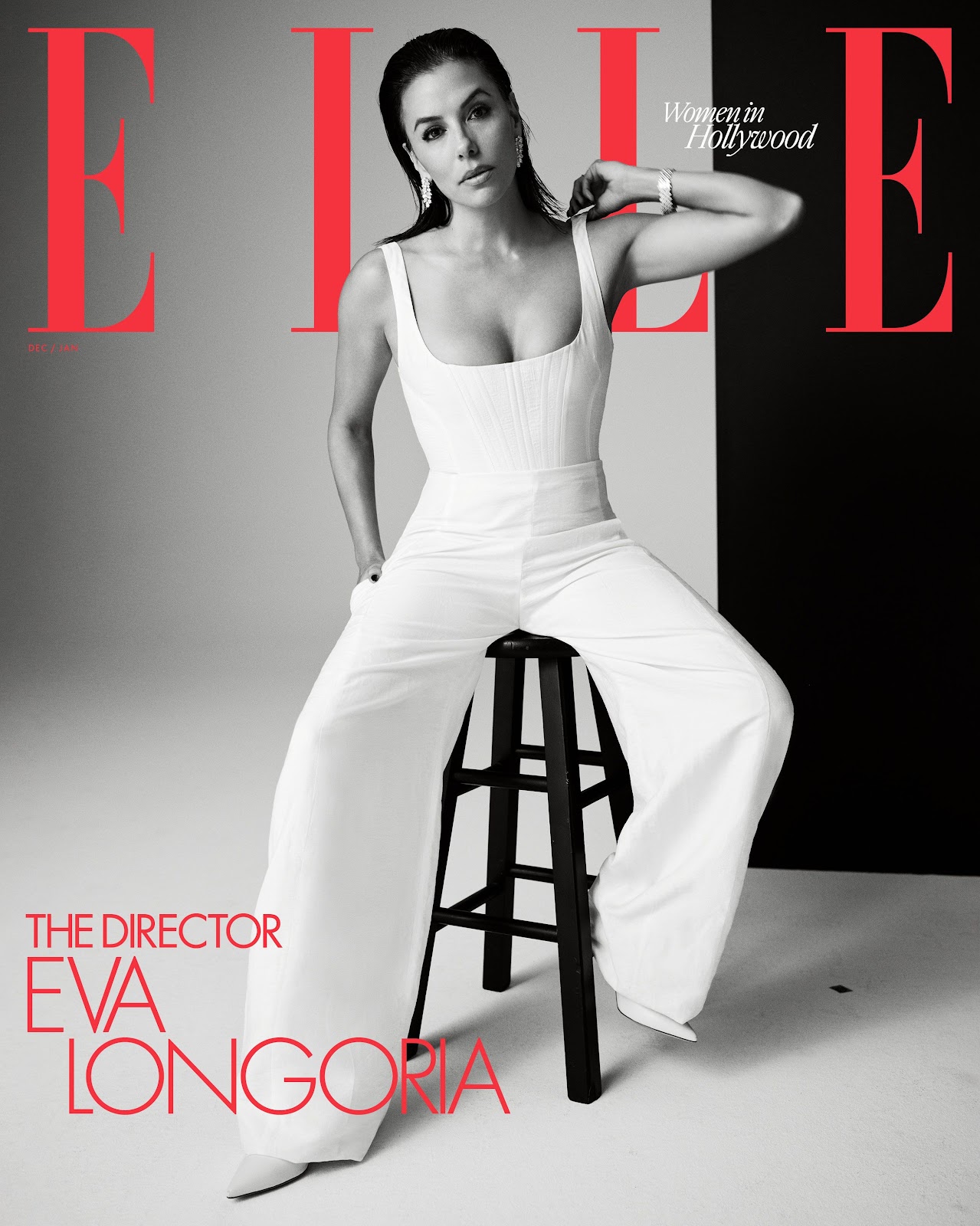 Eva Longoria in Elle USA Dec/Jan 2024 by Zoey Grossman