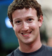 Mark Zuckerberg on facebook
