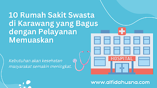 10 rumah sakit swasta di Karawang