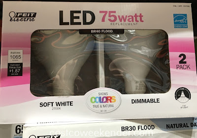 Ensure your home has the proper lighting with the Feit Electric BR40 Flood 75 Watt Replacement LED Bulbs