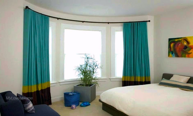 Curved Bay Window Curtains