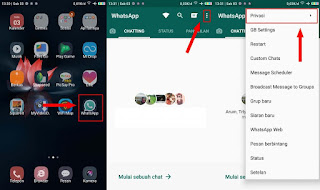 Cara Buat WhatsApp Centang Satu Walaupun Pesan Sudah di Baca