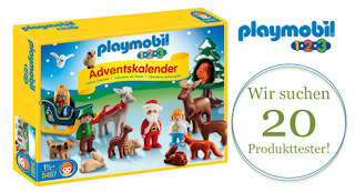  20 Tester für Adventskalender von PLAYMOBIL 1.2.3