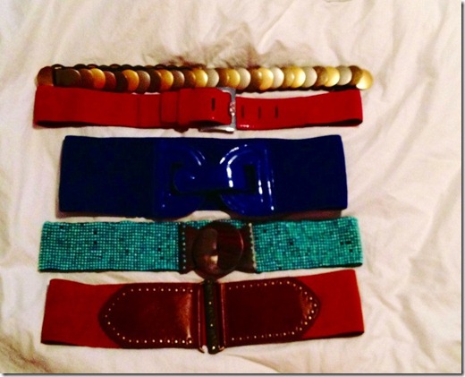 my belts my belts