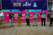  Aice Group Dan GP Ansor Bagikan Lima Juta Masker 