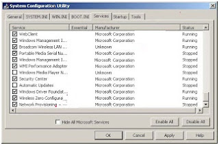 Cara mempercepat proses startup windows xp