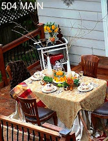 Fall Tablescape by Holly Lefevre of 504 Main