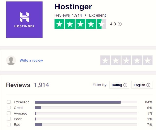 افضل استضافة : مراجعة هوستنجر اهم شيء عليك معرفته قبل شراء استضافة Hostinger