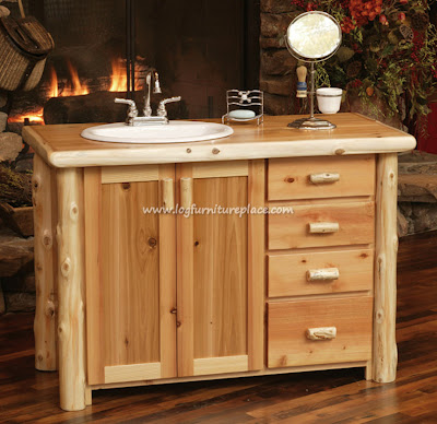 Unfinished Furniture California on Cabin Creek  4 Drawer Console