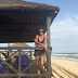  Beach baby!Agbani Darego  ambaye ni Former Miss World