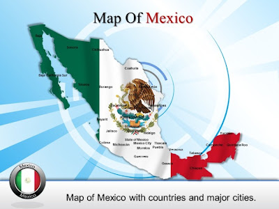 Mexico PowerPoint Map