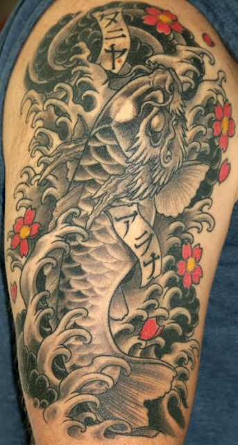 koi fish tattoo photos