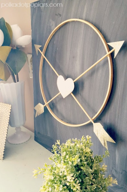 Arrow Heart Wreath