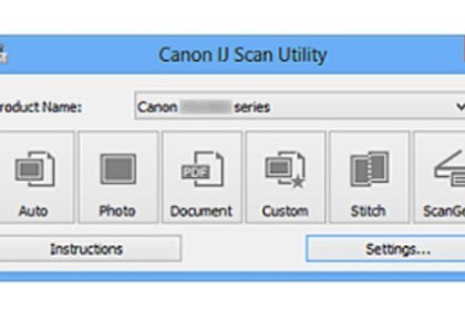 Download Driver Canon Untuk Scan dan Print