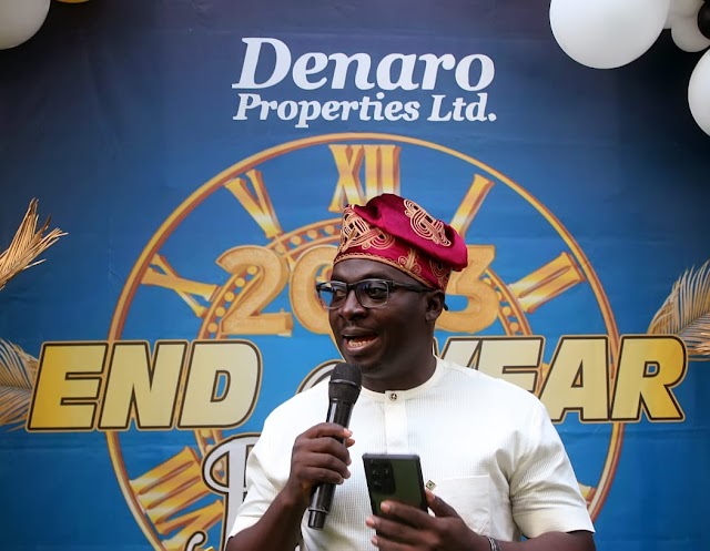 At Denaro Properties Ltd's 2023 End Of The Year Party