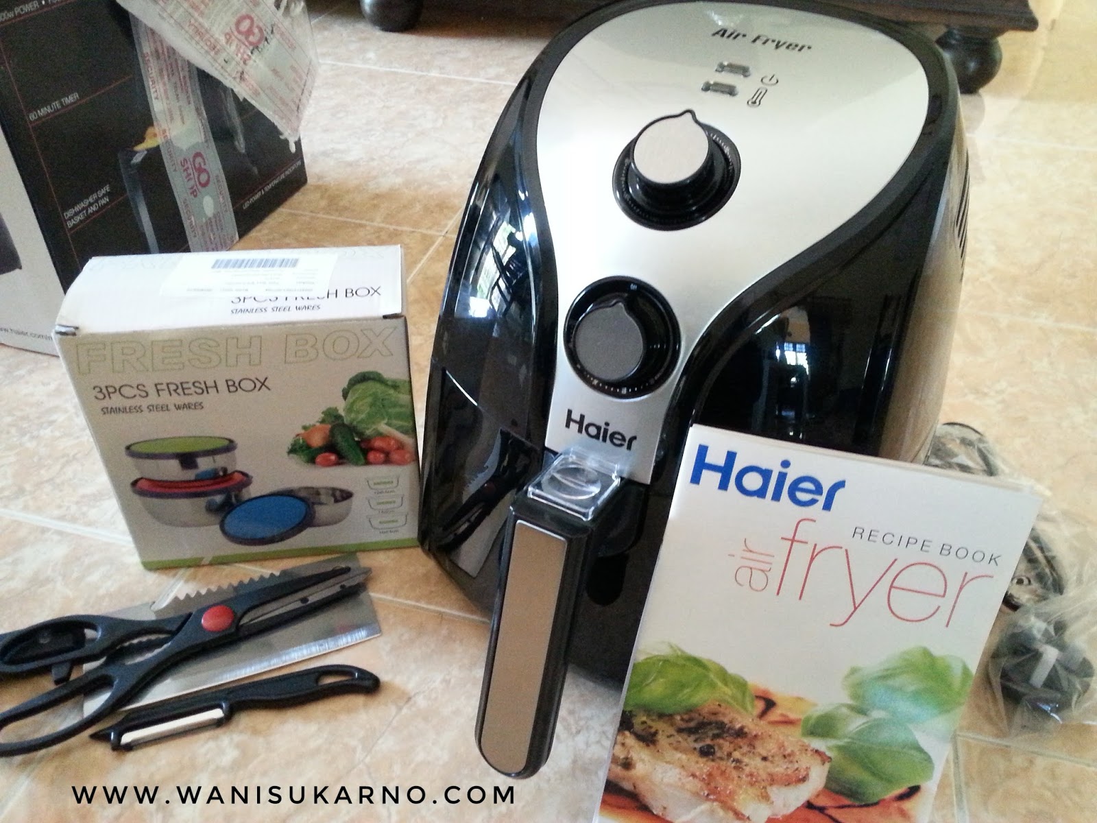 Pengalaman Membeli Air Fryer Haier Di Go Shop