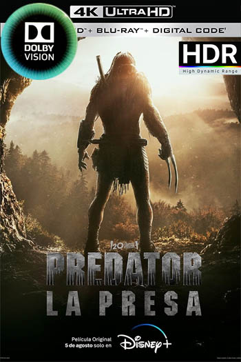 Depredador: La presa (2022)(4K Dolby Visión HDR)[Lat-Cas-Ing][1fichier]