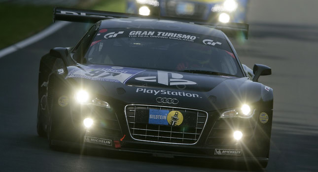 Audi R8 LMS Dominates the N rburgring Takes First Four Grid Positions for