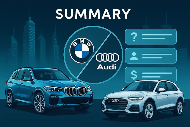 まとめ：BMW X5 vs Audi Q5、どちらを選ぶべきか？