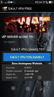 Download SWAT VPN.apk Solusi Internet Gratis Three 2018 Unlmited
