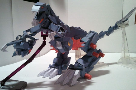 Zoids Saga Geno Hydra Papercraft