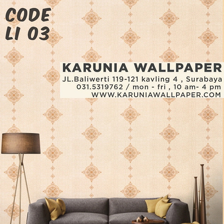 jual wallpaper dinding interior batik kontemporer