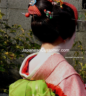 maiko in japan #japanesecustomer