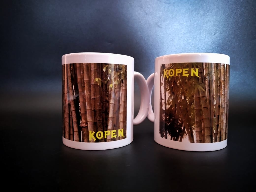souvenir mug tulisan di Kepulauan Meranti