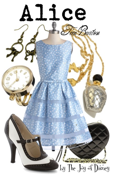 alice in wonderland, alice in wonderland tim burton, alice costume, disney costume, disney fashion