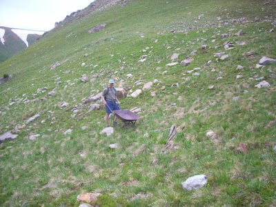 mining wheelbarrow