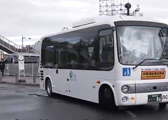 Canggih! Jepang Hadirkan Bus Tanpa Pengemudi, Bayarnya Cukup dengan Scan Wajah