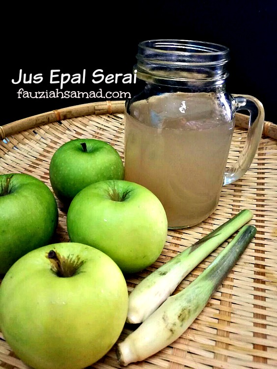 FauziahSamad.com: JUS EPAL CAMPUR SERAI UBAT SEDAP!