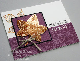Heart's Delight Cards, Falling for Leaves, Merry Christmas to All, Stampin' Up!
