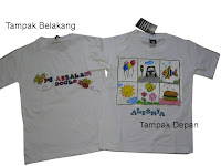 kaos anak tulisan