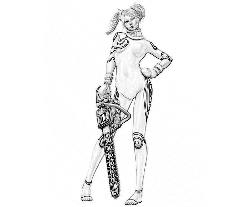 lollypop-chainsaw-juliet-sportwear-coloring-pages